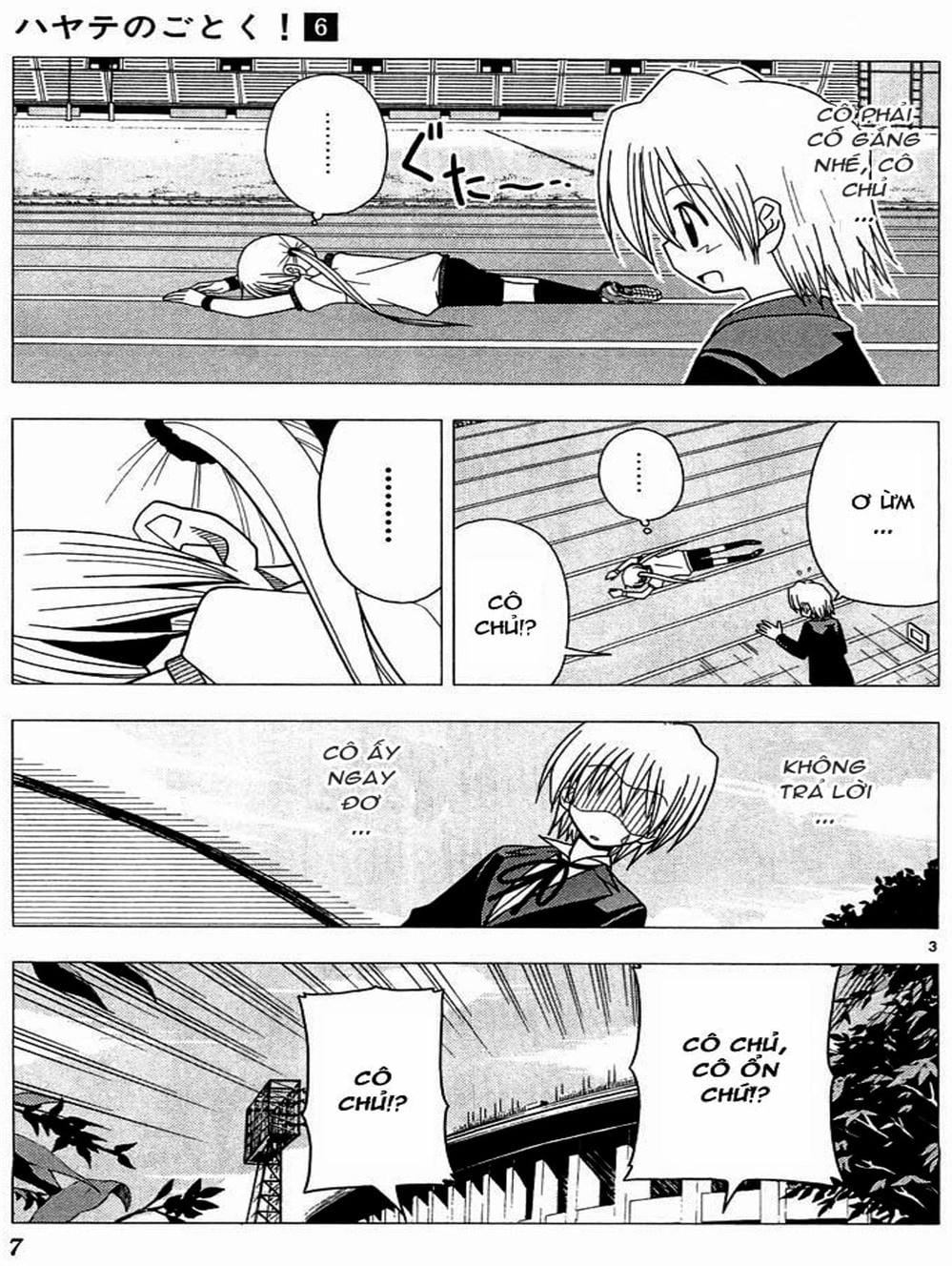 Truyện Tranh Chàng Quản Gia - Hayate No Gotoku trang 4