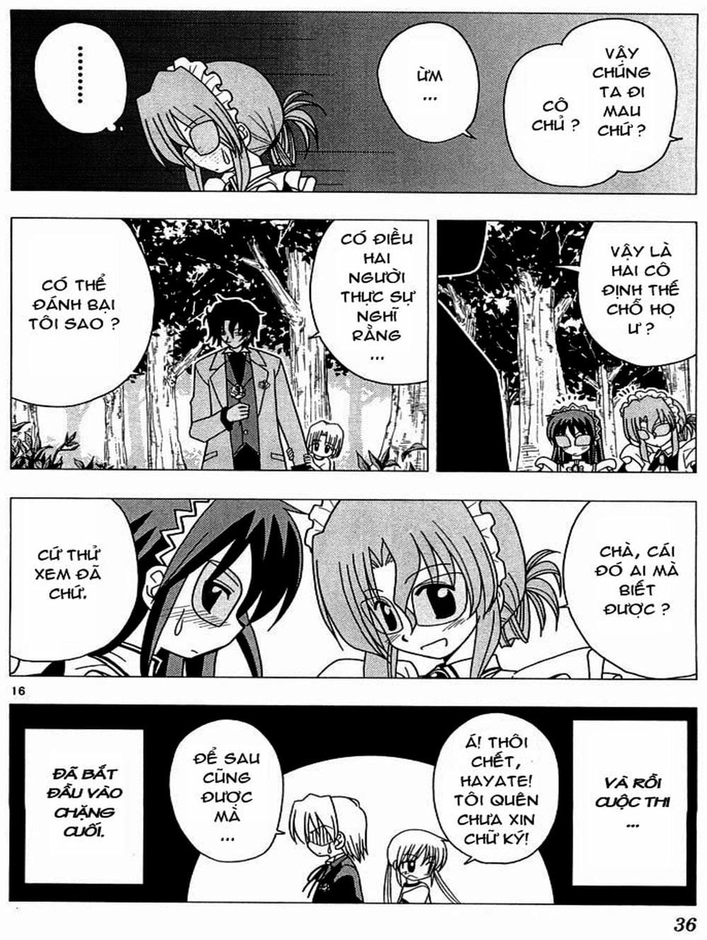 Truyện Tranh Chàng Quản Gia - Hayate No Gotoku trang 4