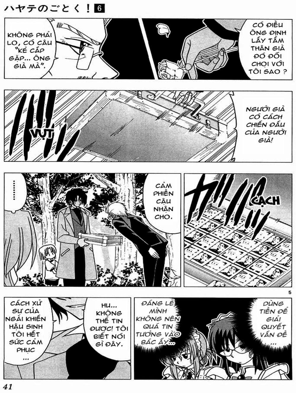 Truyện Tranh Chàng Quản Gia - Hayate No Gotoku trang 4
