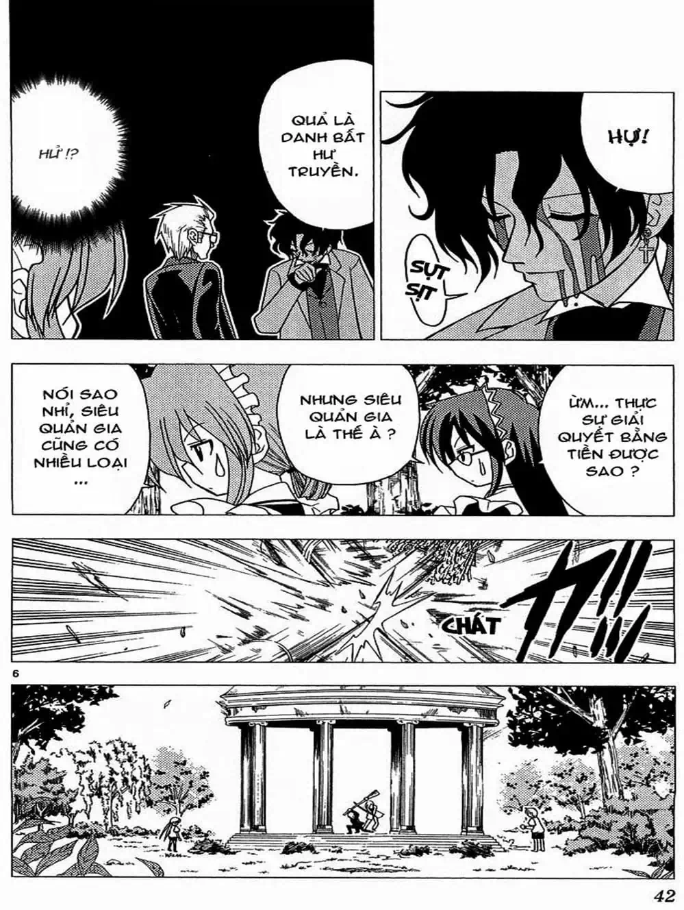 Truyện Tranh Chàng Quản Gia - Hayate No Gotoku trang 4