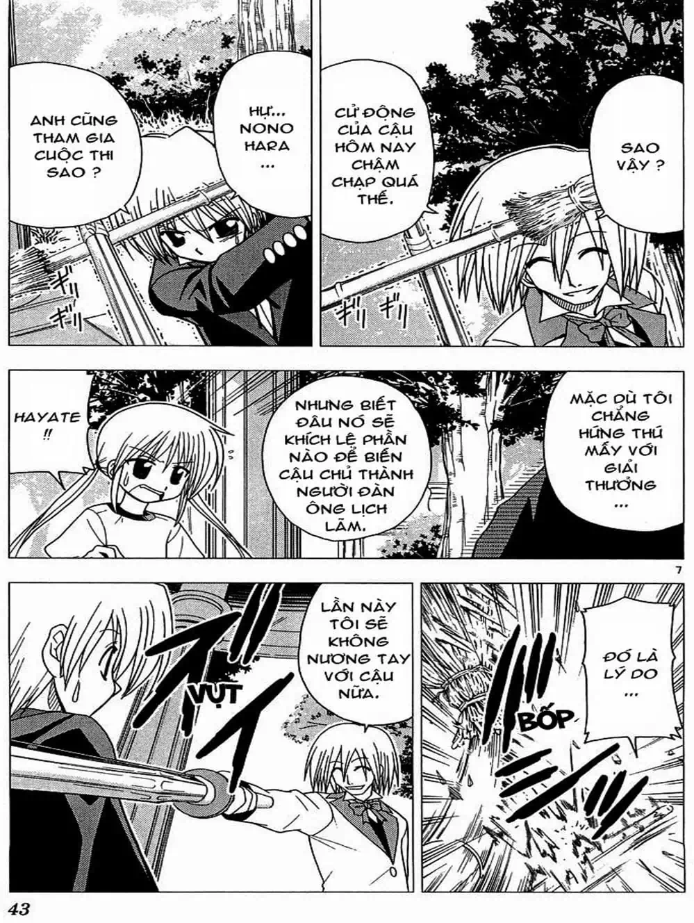 Truyện Tranh Chàng Quản Gia - Hayate No Gotoku trang 4