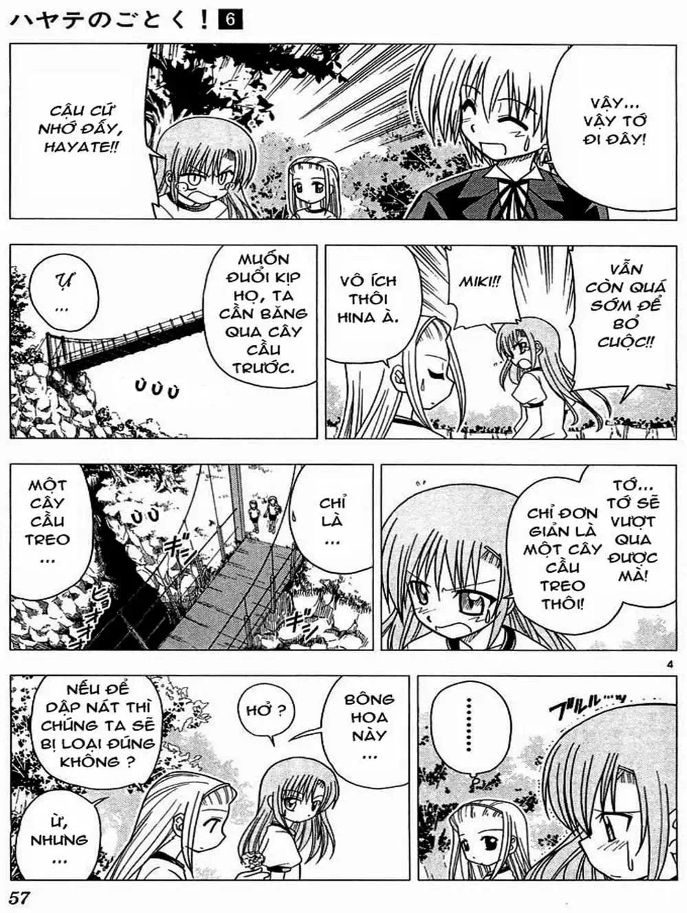 Truyện Tranh Chàng Quản Gia - Hayate No Gotoku trang 4