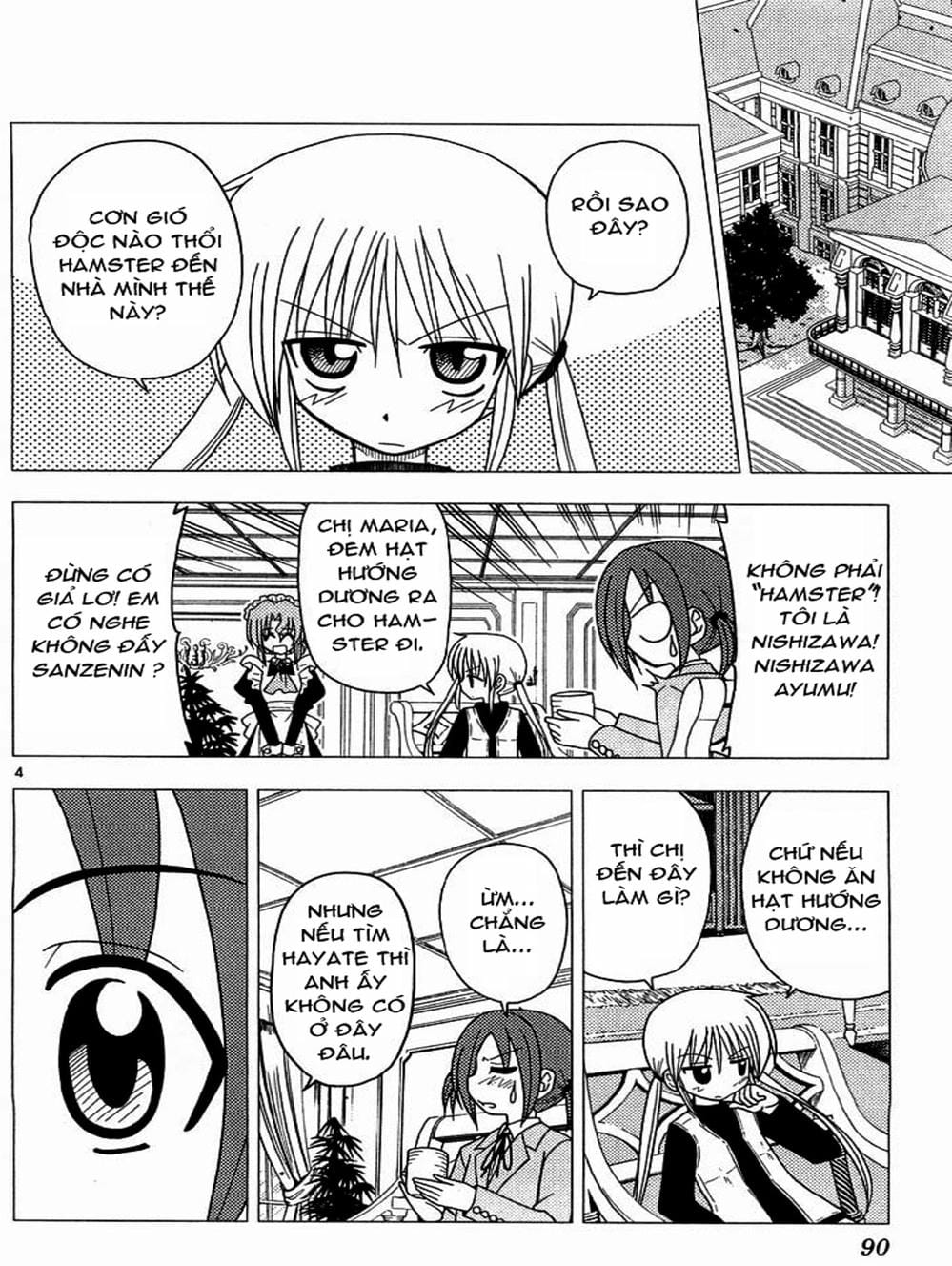 Truyện Tranh Chàng Quản Gia - Hayate No Gotoku trang 4