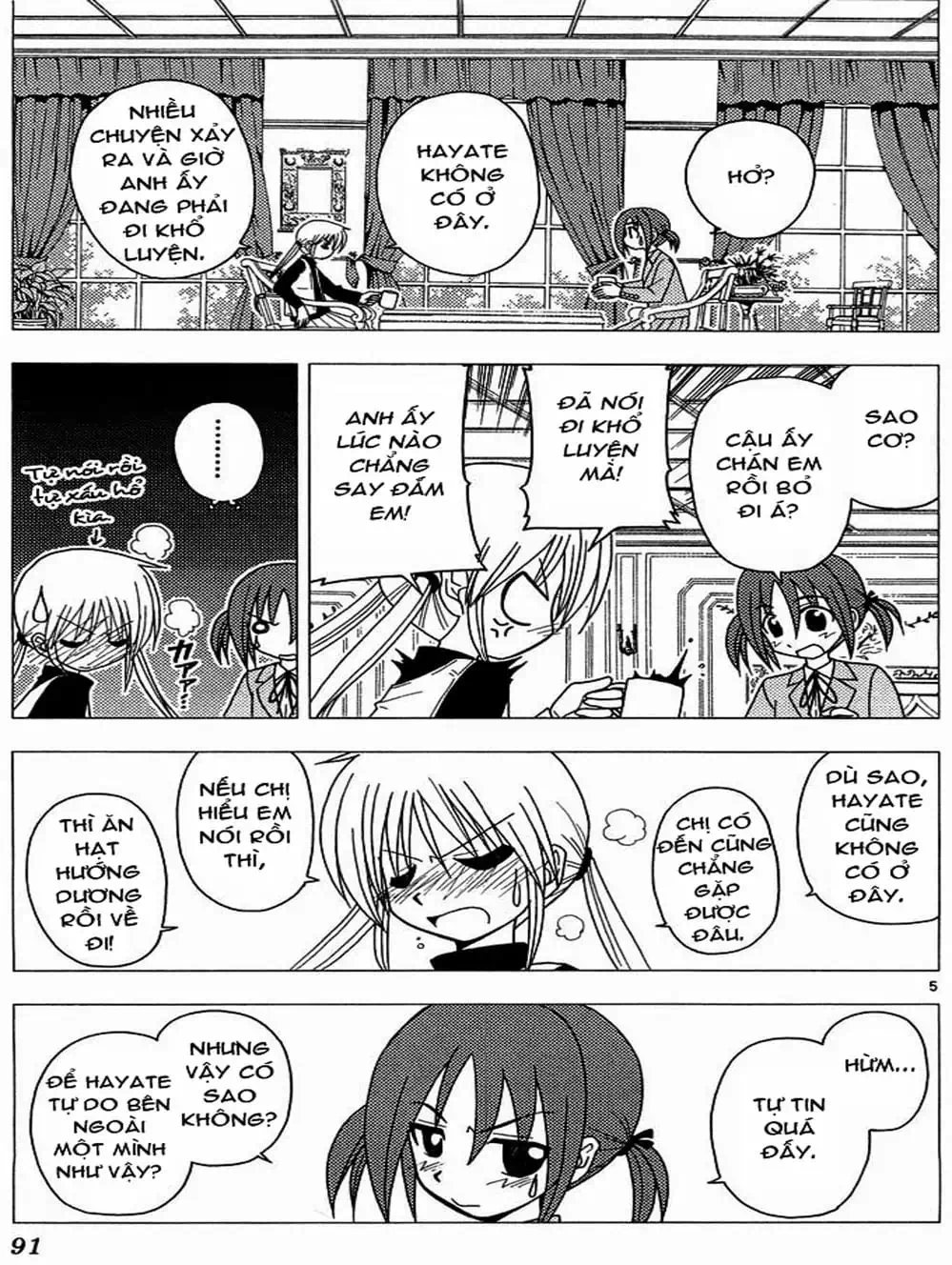 Truyện Tranh Chàng Quản Gia - Hayate No Gotoku trang 4