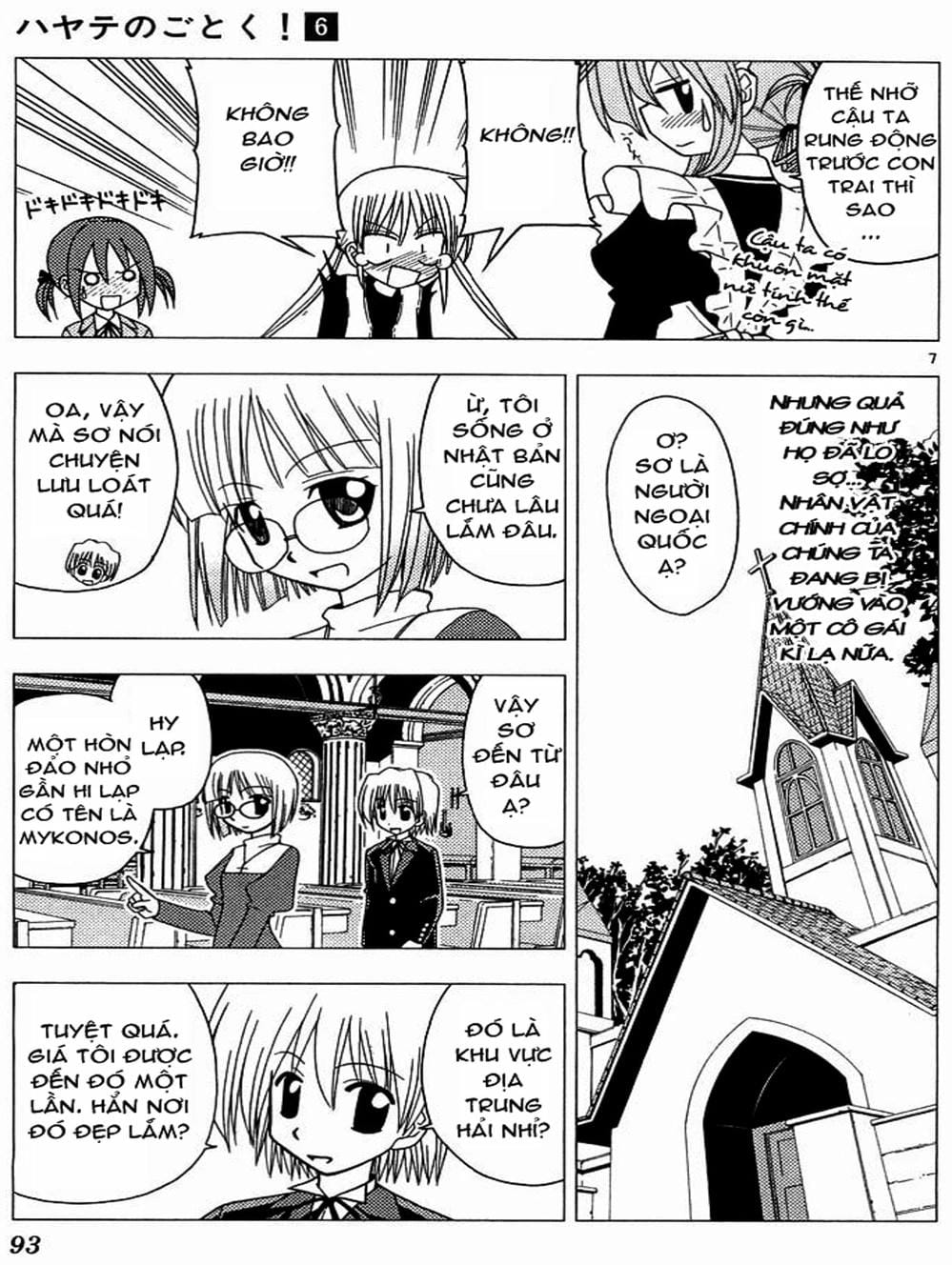 Truyện Tranh Chàng Quản Gia - Hayate No Gotoku trang 4