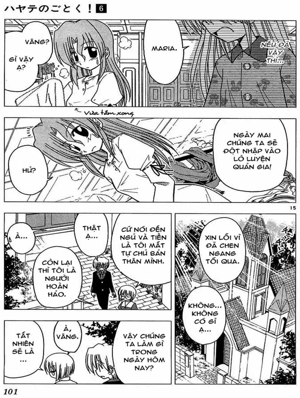 Truyện Tranh Chàng Quản Gia - Hayate No Gotoku trang 4