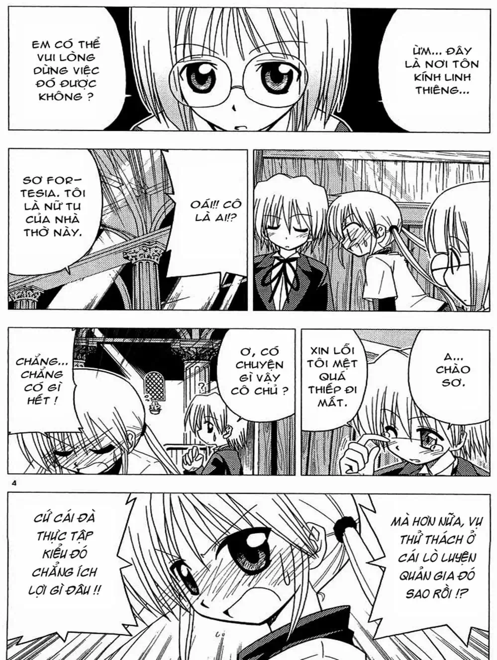 Truyện Tranh Chàng Quản Gia - Hayate No Gotoku trang 4