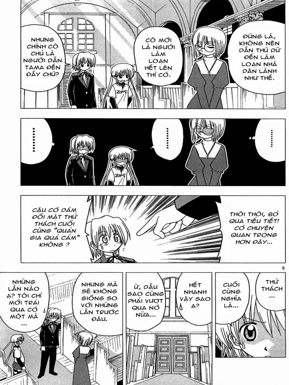 Truyện Tranh Chàng Quản Gia - Hayate No Gotoku trang 4