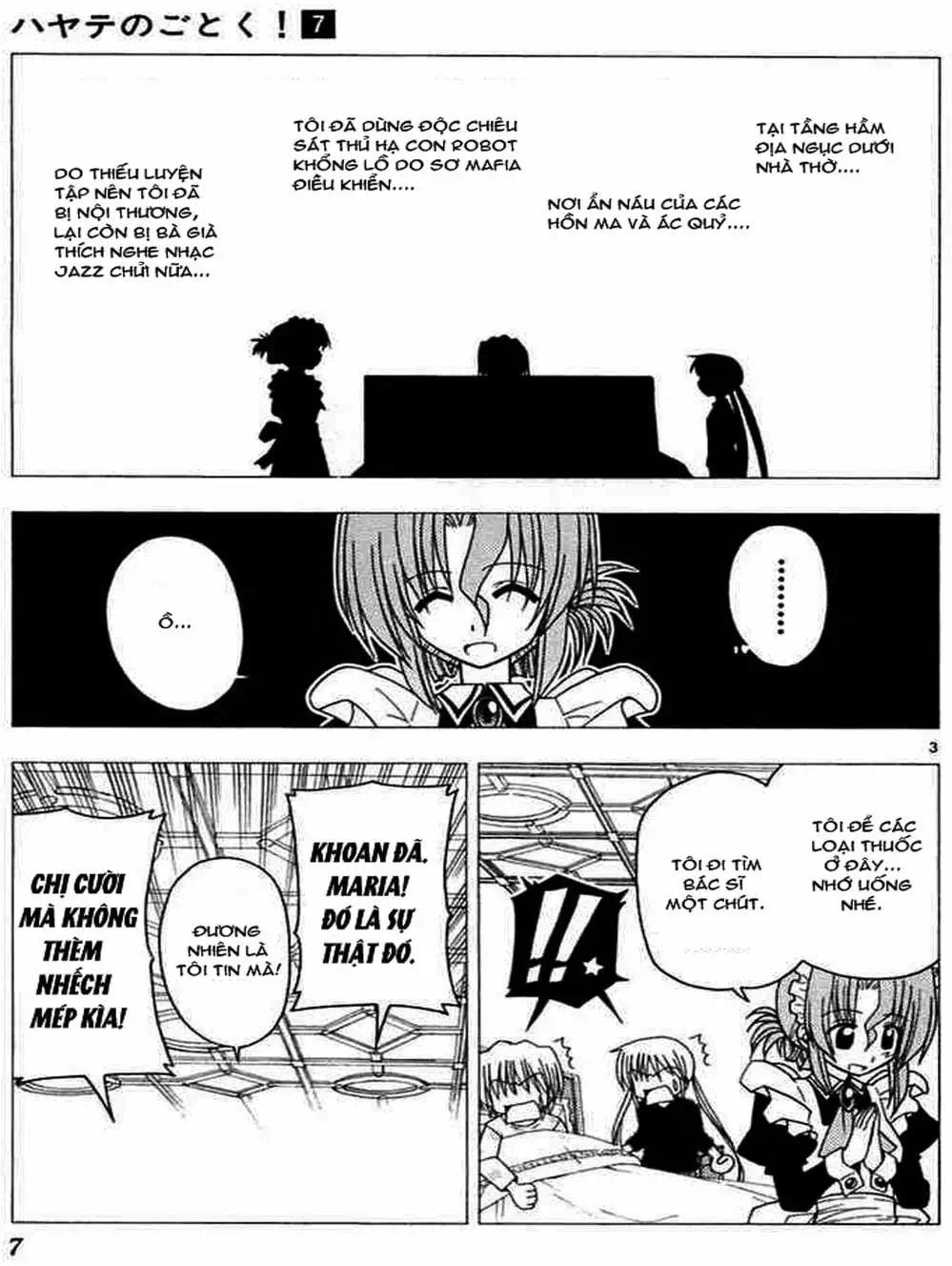 Truyện Tranh Chàng Quản Gia - Hayate No Gotoku trang 4