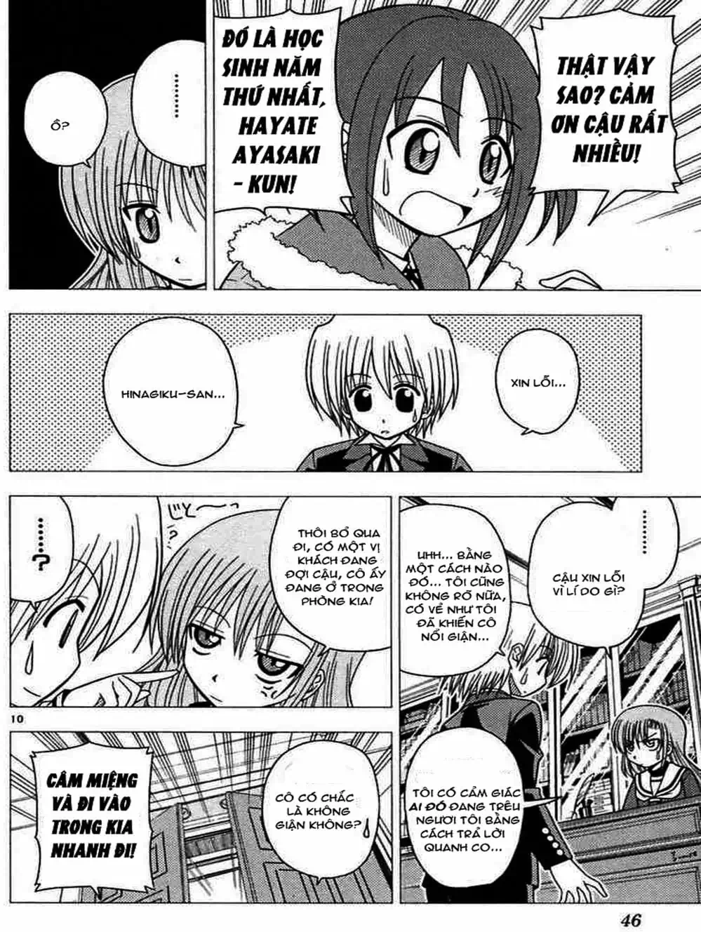 Truyện Tranh Chàng Quản Gia - Hayate No Gotoku trang 4