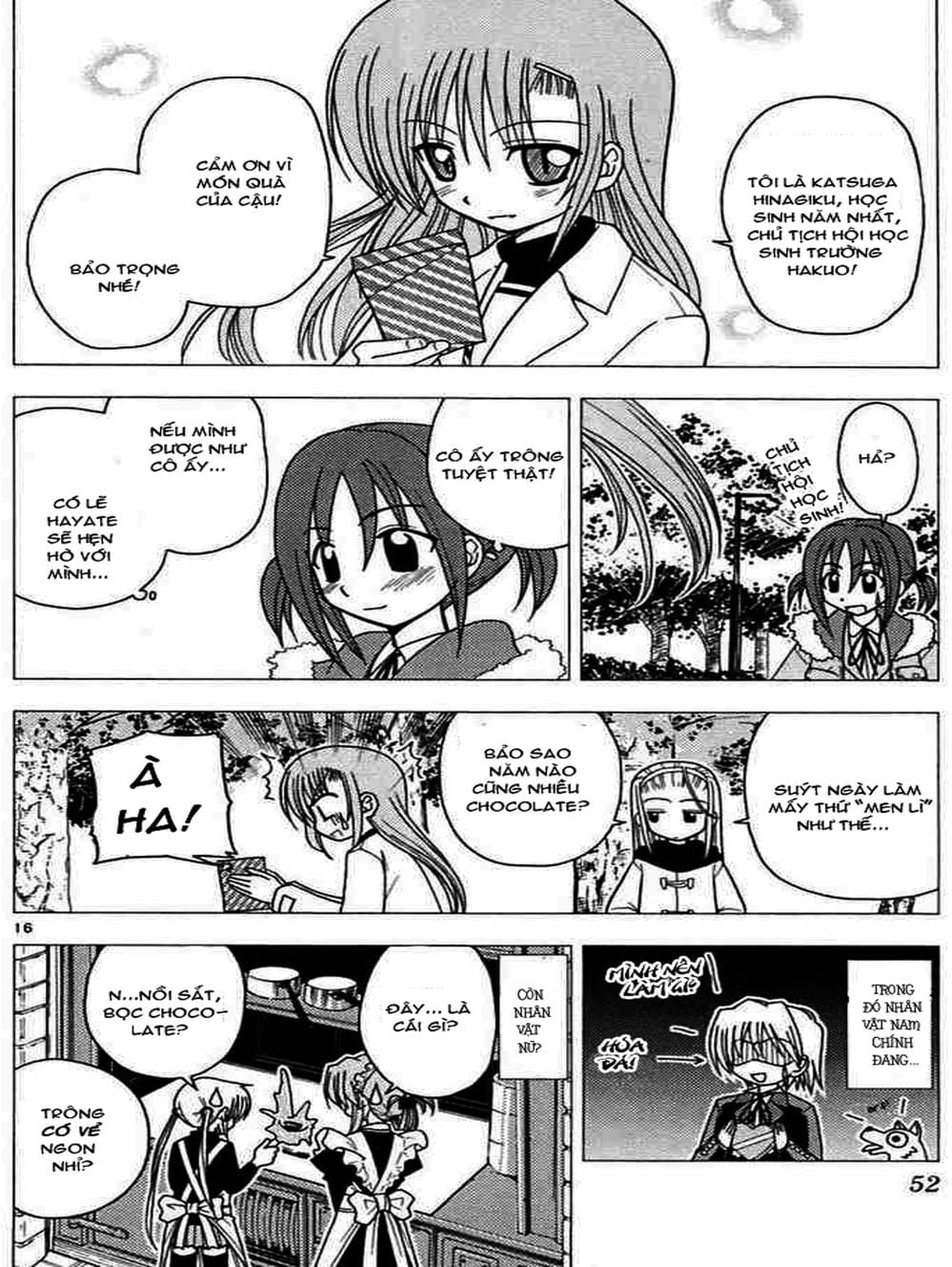 Truyện Tranh Chàng Quản Gia - Hayate No Gotoku trang 4