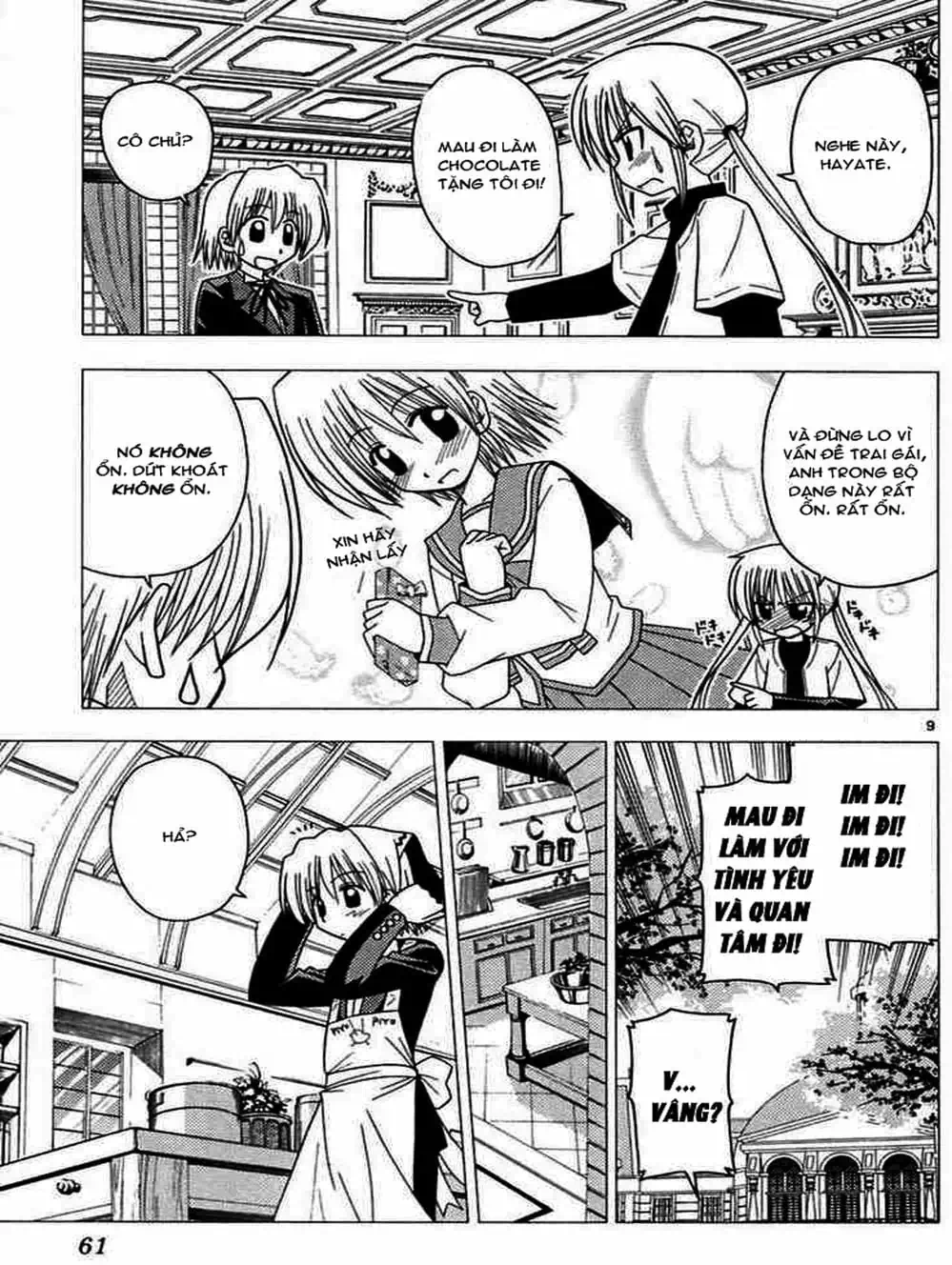 Truyện Tranh Chàng Quản Gia - Hayate No Gotoku trang 4