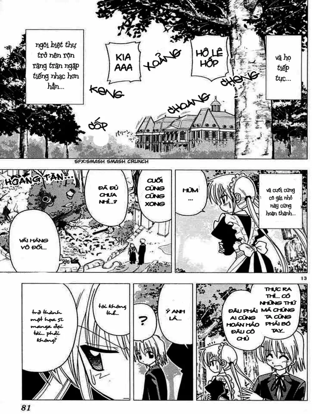 Truyện Tranh Chàng Quản Gia - Hayate No Gotoku trang 4