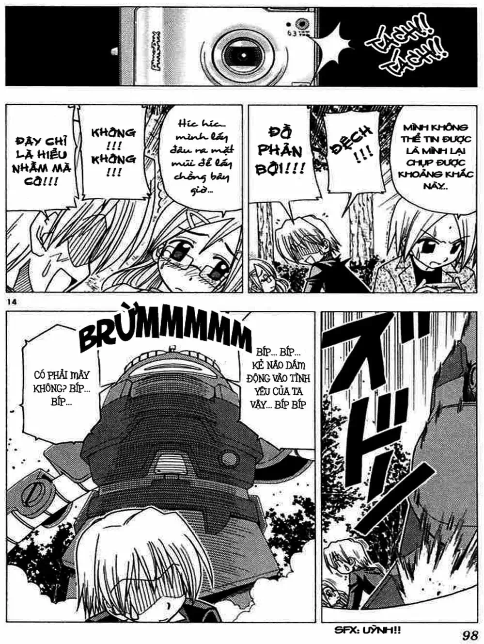 Truyện Tranh Chàng Quản Gia - Hayate No Gotoku trang 4