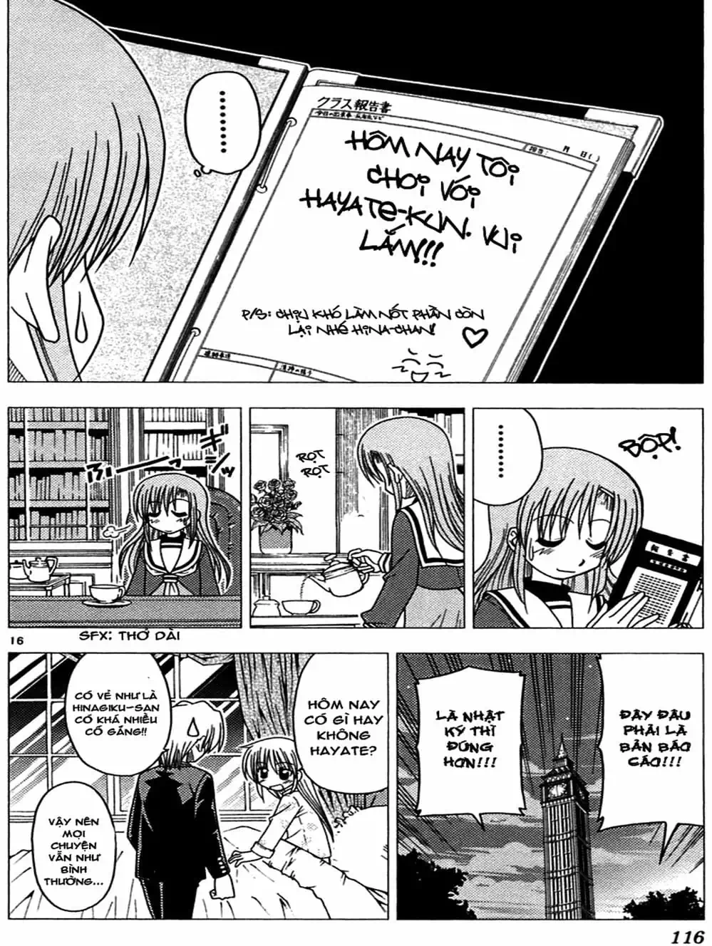 Truyện Tranh Chàng Quản Gia - Hayate No Gotoku trang 4