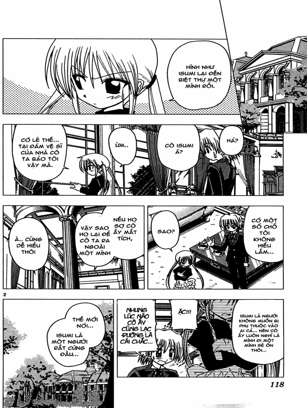 Truyện Tranh Chàng Quản Gia - Hayate No Gotoku trang 4