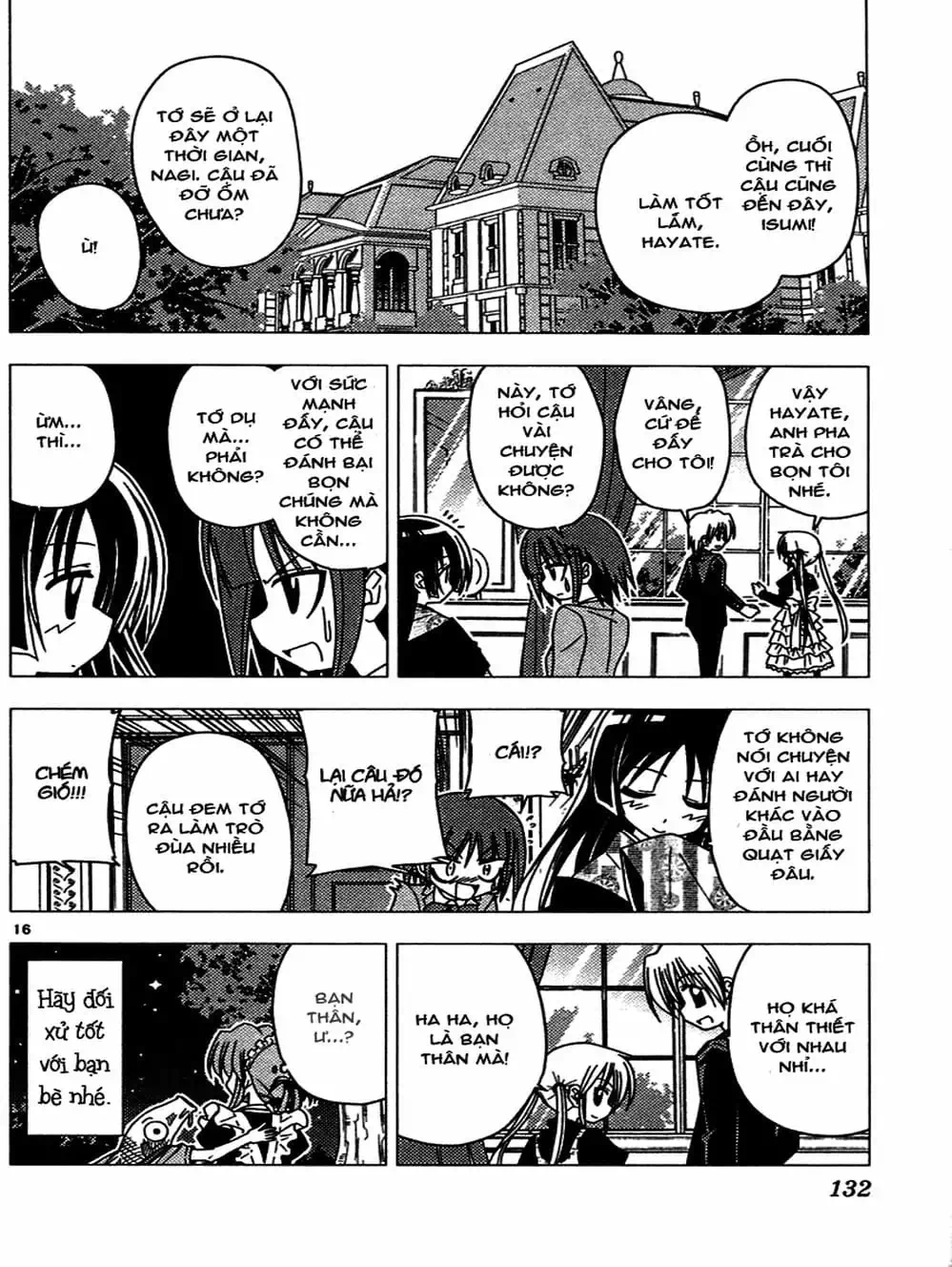 Truyện Tranh Chàng Quản Gia - Hayate No Gotoku trang 4