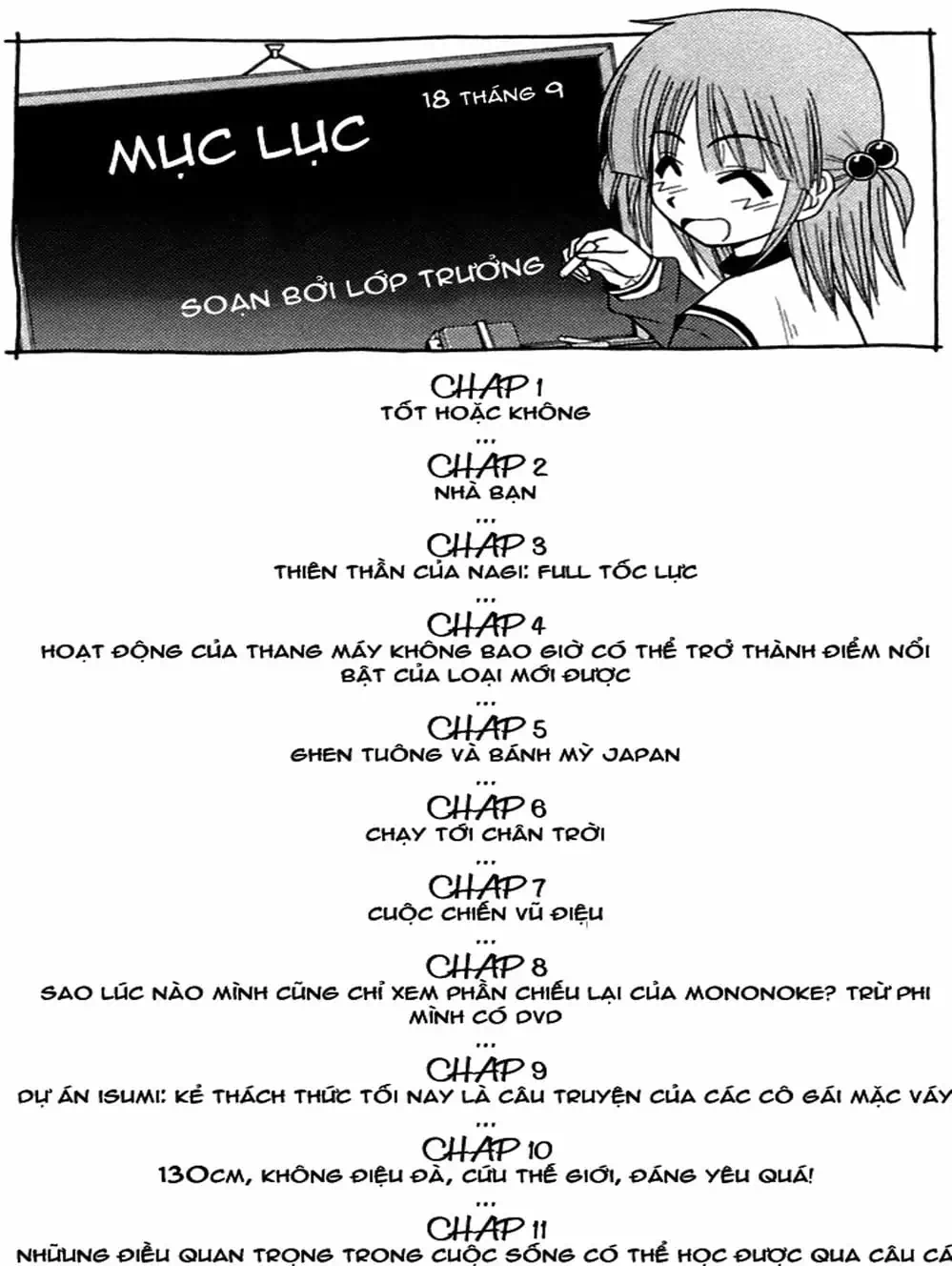 Truyện Tranh Chàng Quản Gia - Hayate No Gotoku trang 4