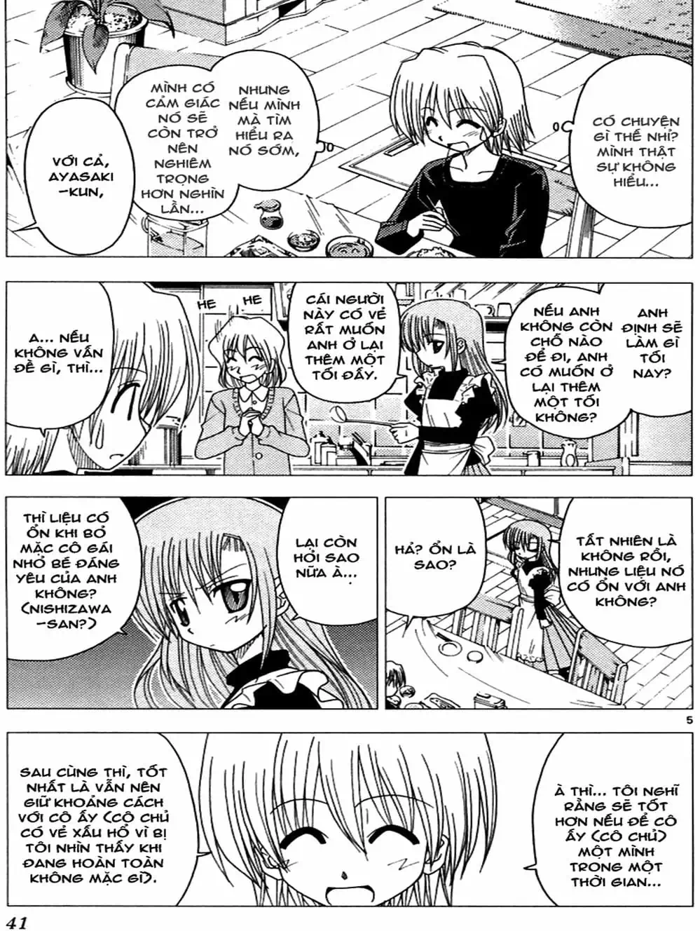 Truyện Tranh Chàng Quản Gia - Hayate No Gotoku trang 4