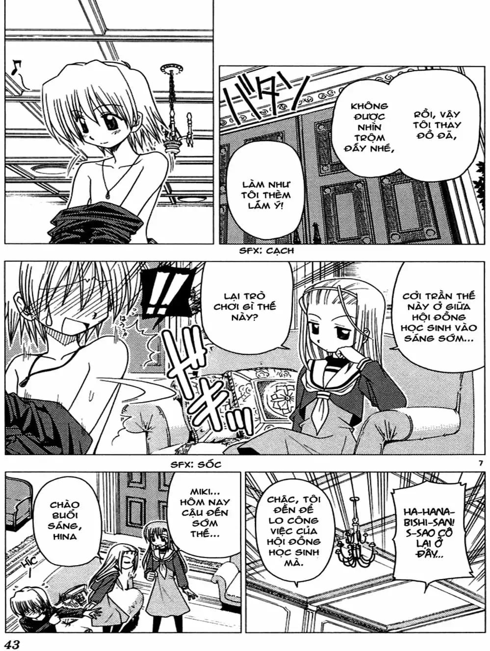 Truyện Tranh Chàng Quản Gia - Hayate No Gotoku trang 4