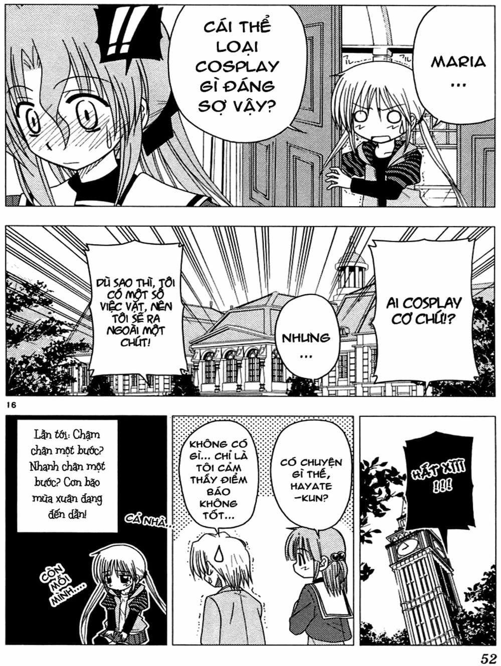 Truyện Tranh Chàng Quản Gia - Hayate No Gotoku trang 4