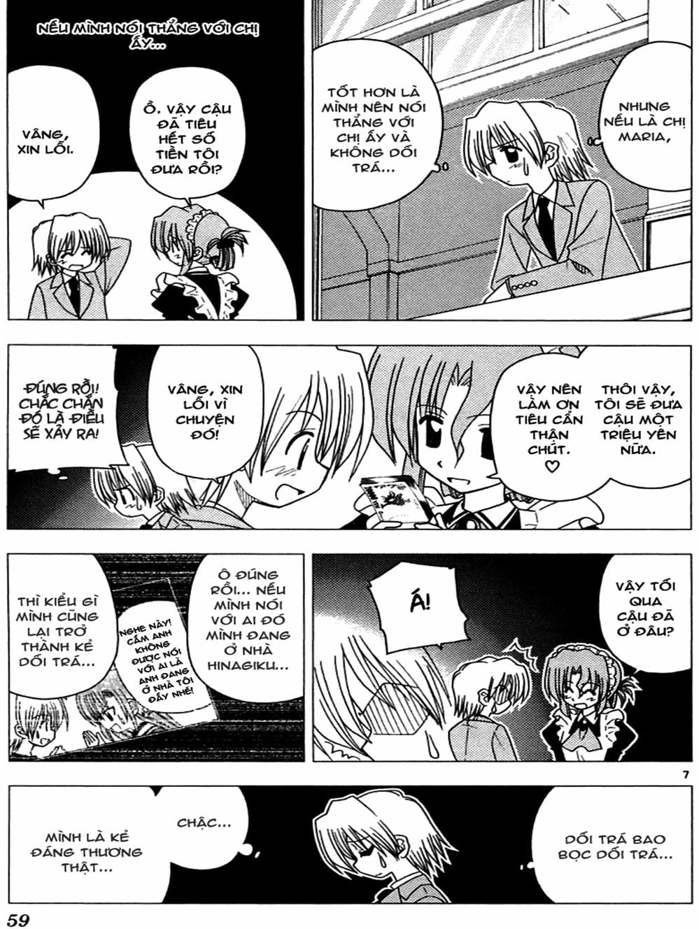 Truyện Tranh Chàng Quản Gia - Hayate No Gotoku trang 4