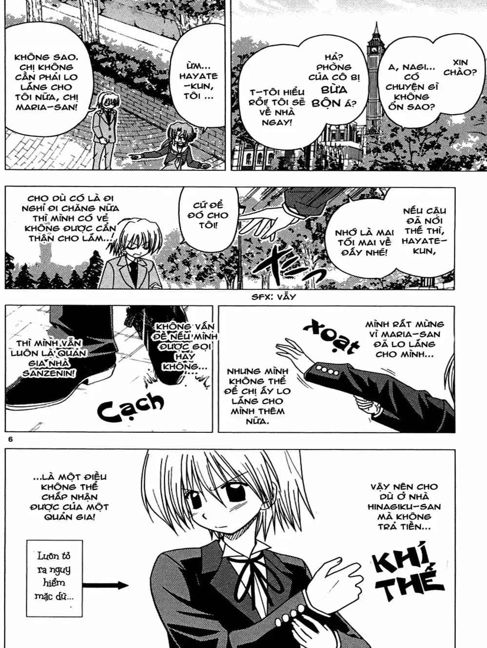 Truyện Tranh Chàng Quản Gia - Hayate No Gotoku trang 4