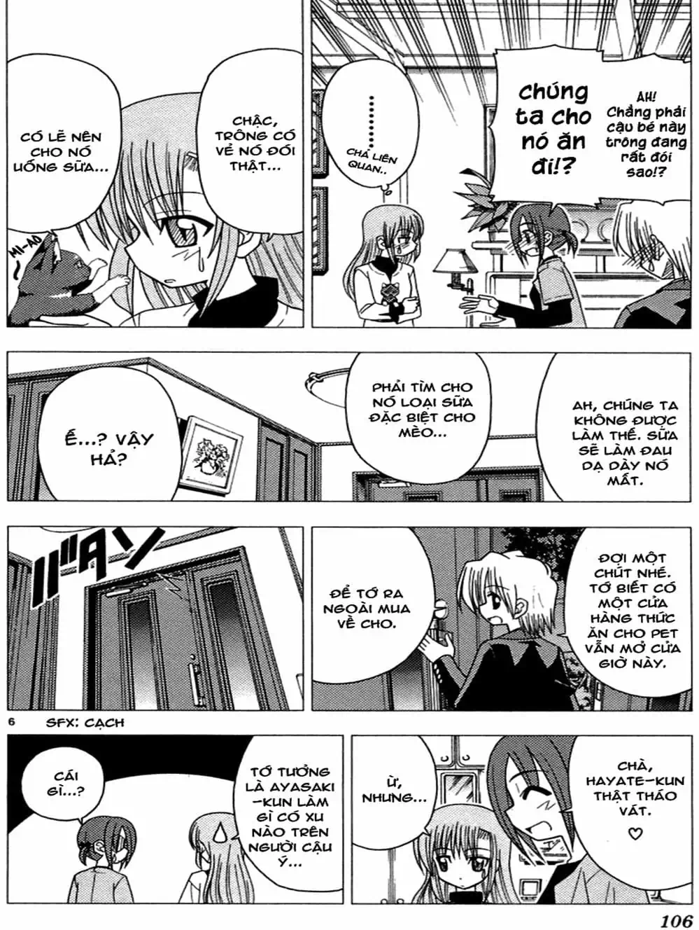 Truyện Tranh Chàng Quản Gia - Hayate No Gotoku trang 4