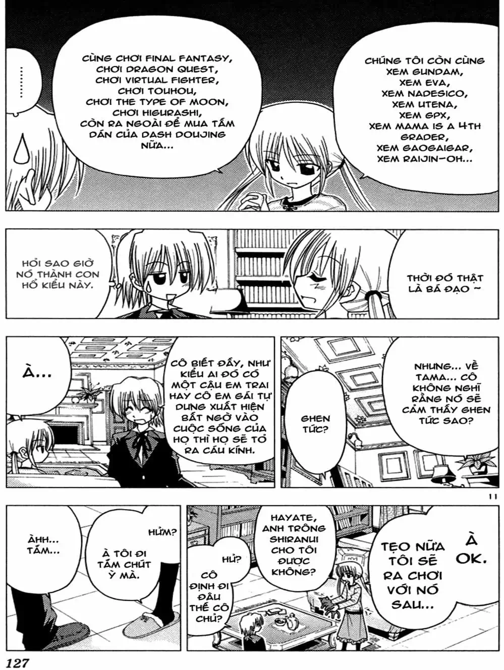 Truyện Tranh Chàng Quản Gia - Hayate No Gotoku trang 4