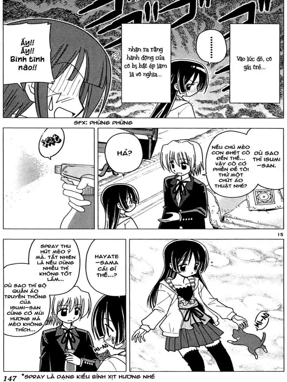 Truyện Tranh Chàng Quản Gia - Hayate No Gotoku trang 4