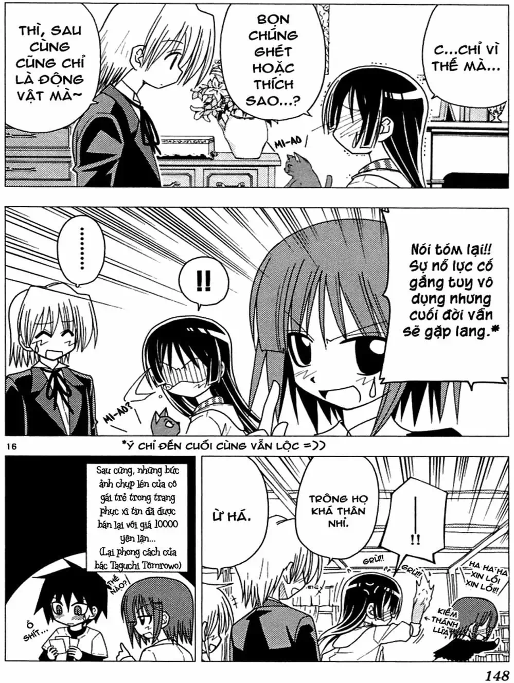 Truyện Tranh Chàng Quản Gia - Hayate No Gotoku trang 4