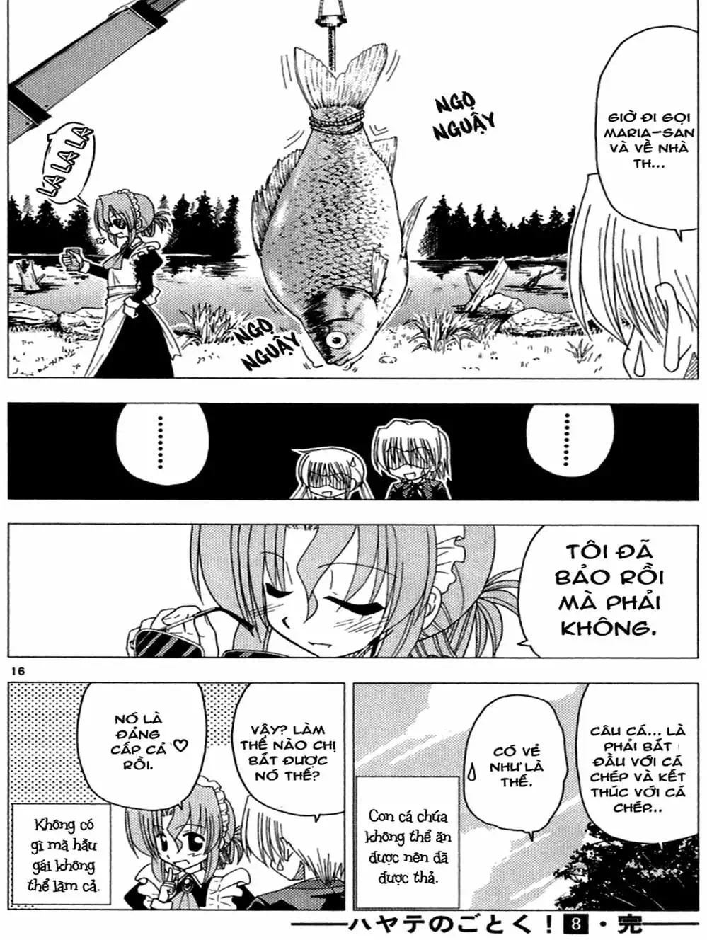 Truyện Tranh Chàng Quản Gia - Hayate No Gotoku trang 4