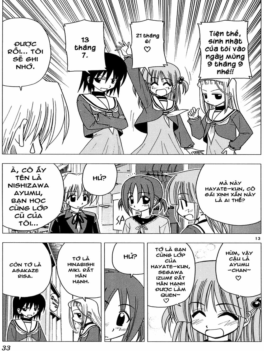 Truyện Tranh Chàng Quản Gia - Hayate No Gotoku trang 4