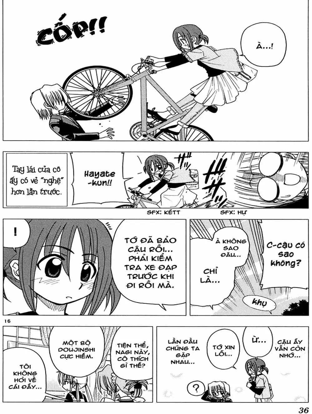 Truyện Tranh Chàng Quản Gia - Hayate No Gotoku trang 4