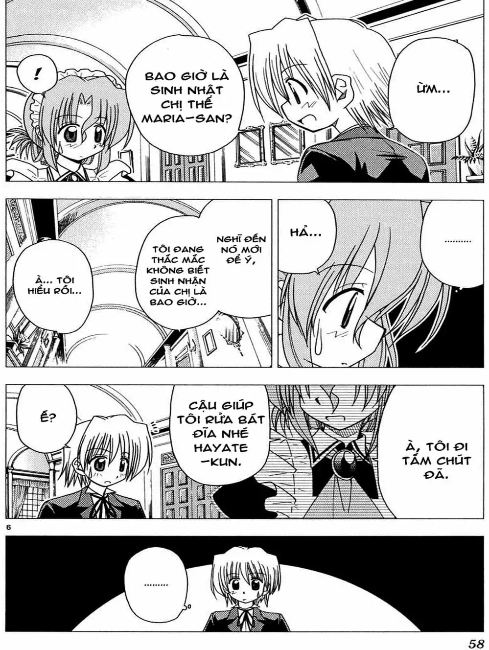 Truyện Tranh Chàng Quản Gia - Hayate No Gotoku trang 4