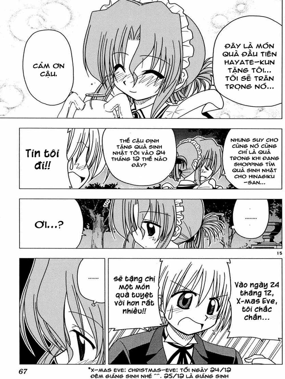 Truyện Tranh Chàng Quản Gia - Hayate No Gotoku trang 4