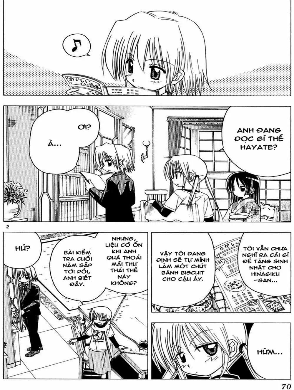 Truyện Tranh Chàng Quản Gia - Hayate No Gotoku trang 4