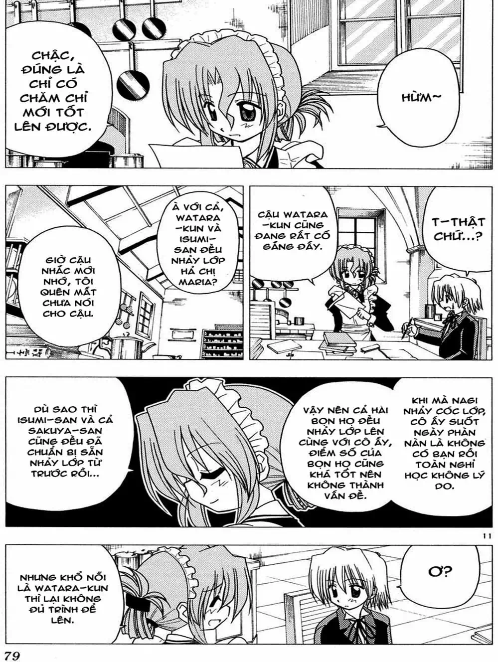 Truyện Tranh Chàng Quản Gia - Hayate No Gotoku trang 4