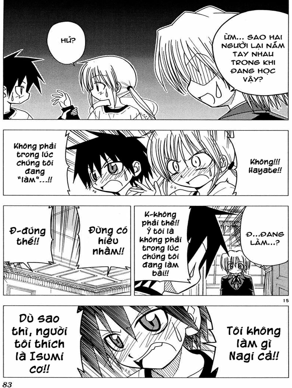 Truyện Tranh Chàng Quản Gia - Hayate No Gotoku trang 4