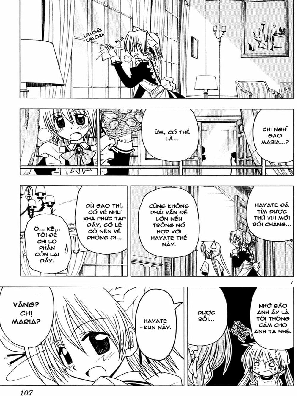 Truyện Tranh Chàng Quản Gia - Hayate No Gotoku trang 4