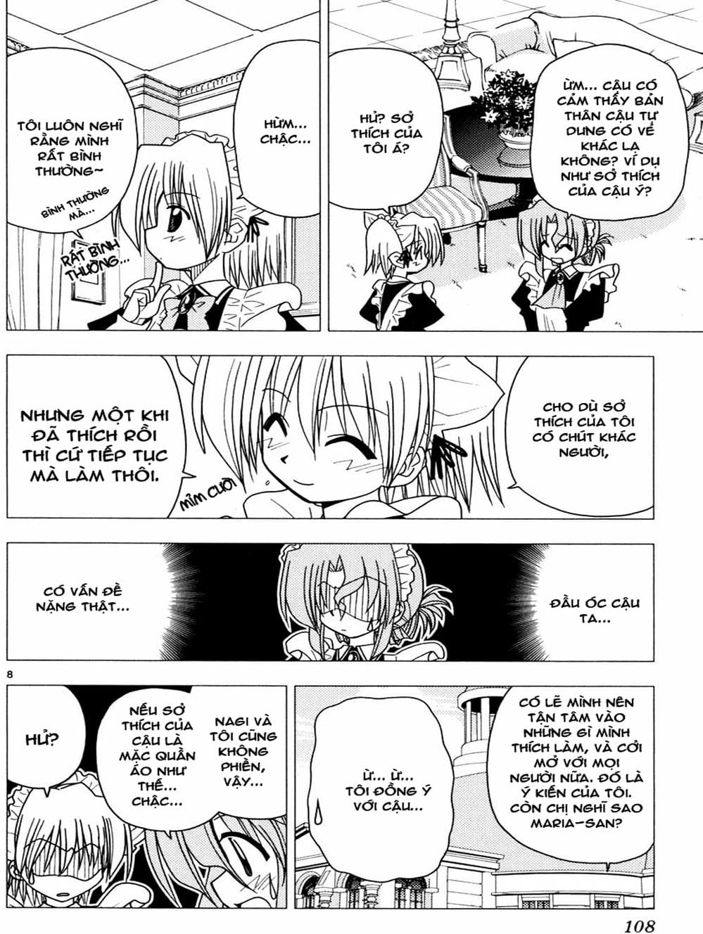 Truyện Tranh Chàng Quản Gia - Hayate No Gotoku trang 4