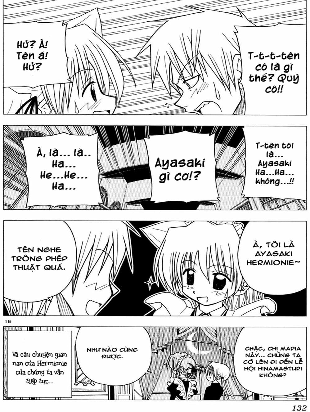 Truyện Tranh Chàng Quản Gia - Hayate No Gotoku trang 4