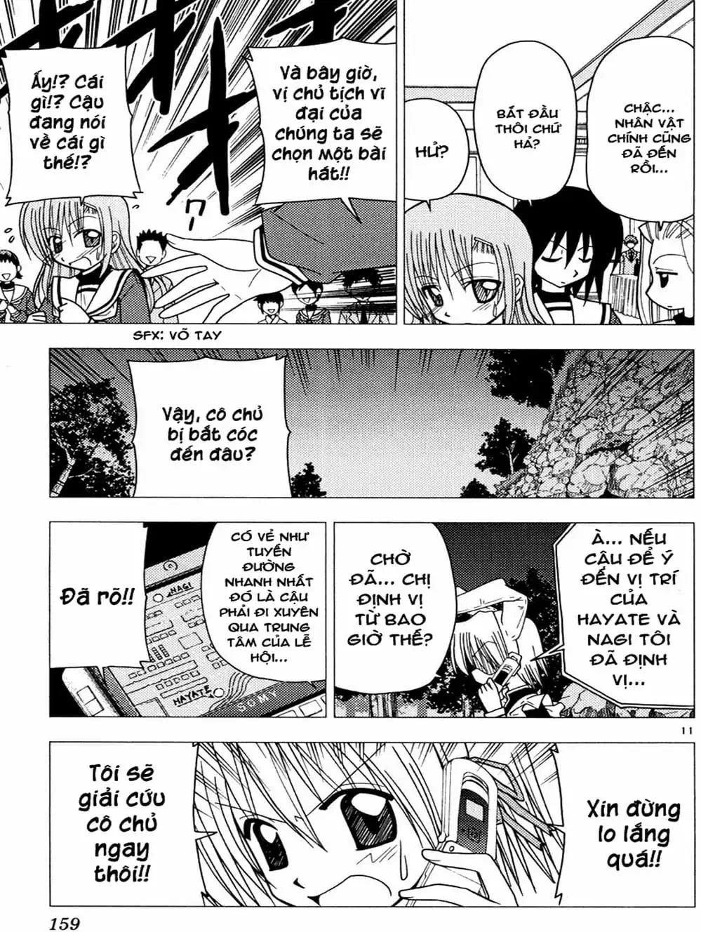 Truyện Tranh Chàng Quản Gia - Hayate No Gotoku trang 4