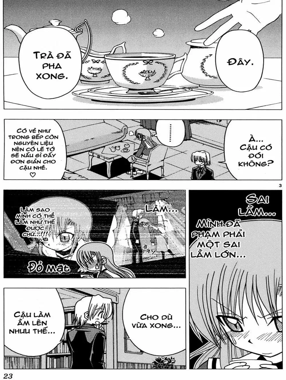 Truyện Tranh Chàng Quản Gia - Hayate No Gotoku trang 4