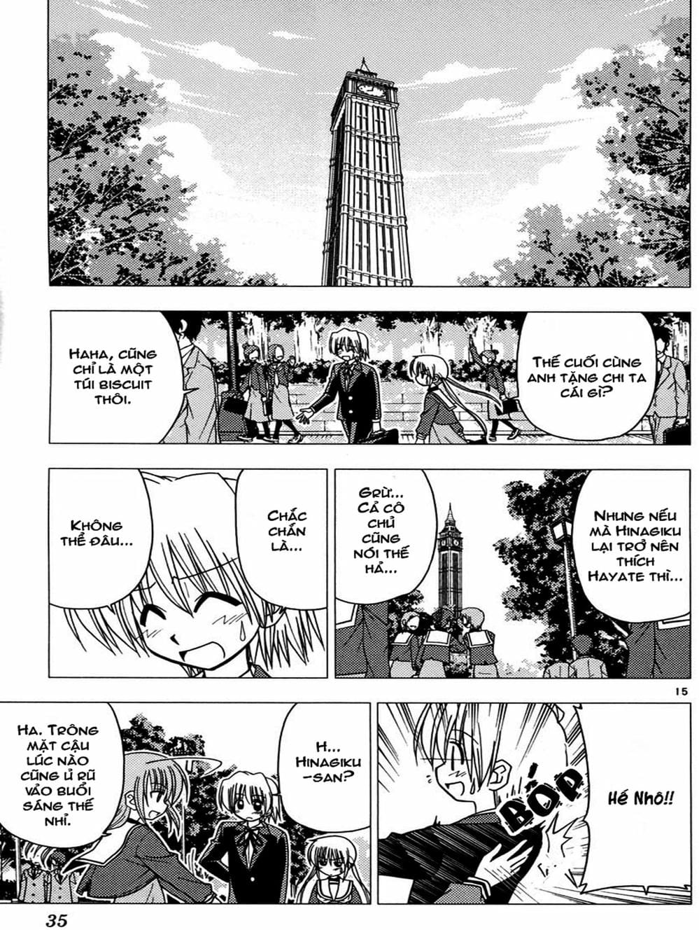 Truyện Tranh Chàng Quản Gia - Hayate No Gotoku trang 4