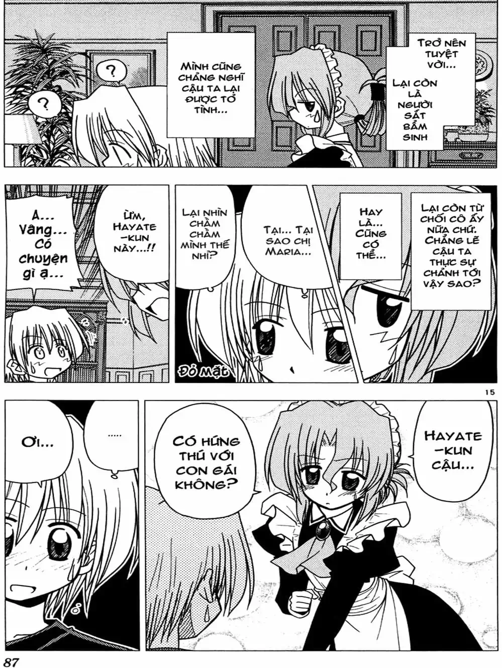 Truyện Tranh Chàng Quản Gia - Hayate No Gotoku trang 4