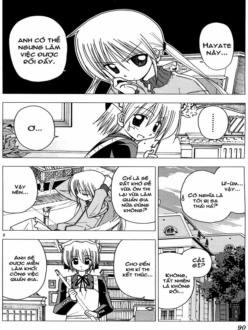 Truyện Tranh Chàng Quản Gia - Hayate No Gotoku trang 4