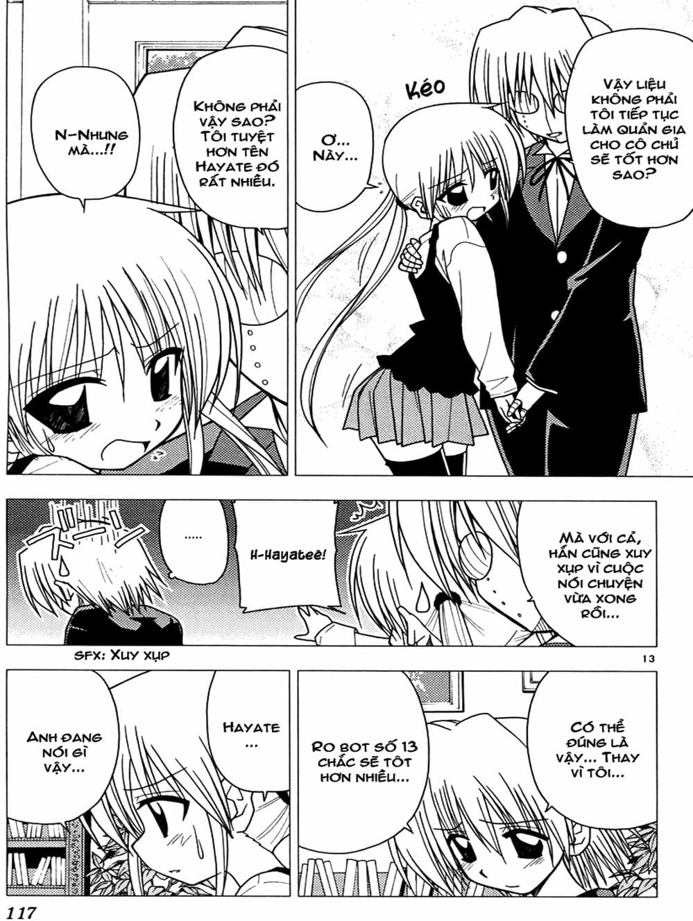 Truyện Tranh Chàng Quản Gia - Hayate No Gotoku trang 4