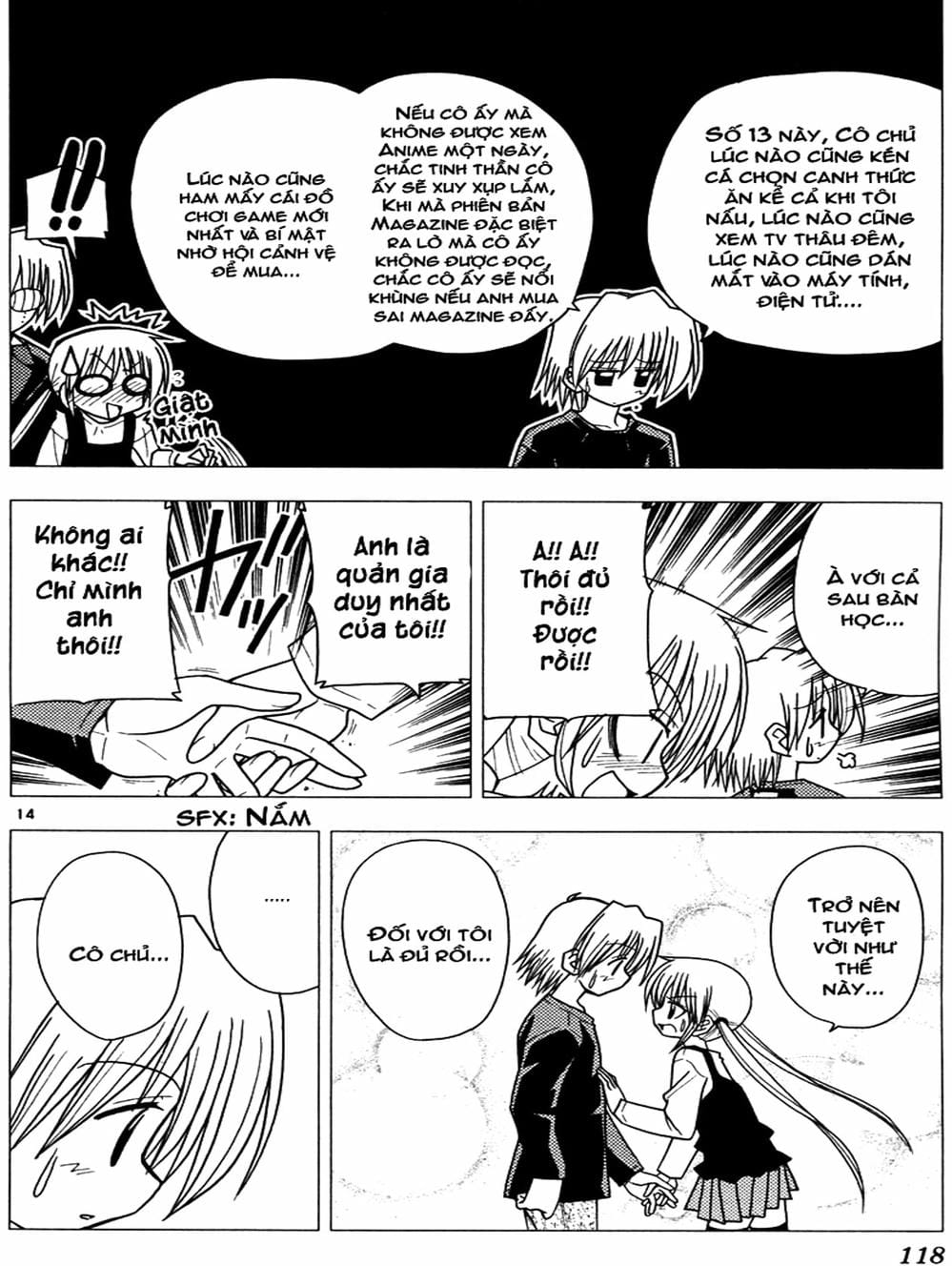 Truyện Tranh Chàng Quản Gia - Hayate No Gotoku trang 4