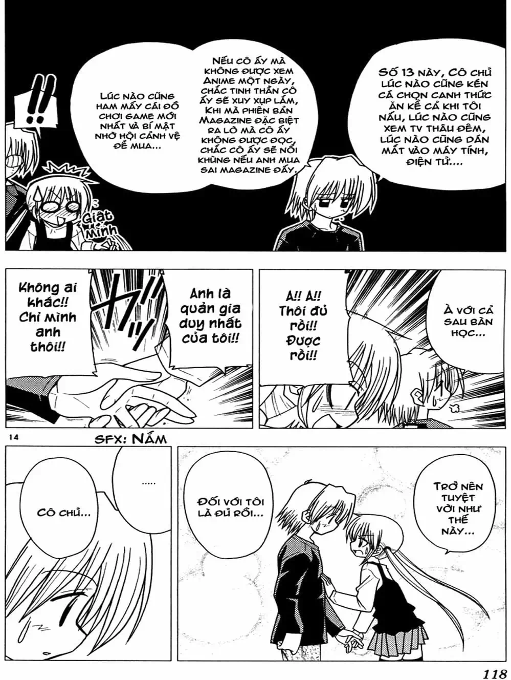 Truyện Tranh Chàng Quản Gia - Hayate No Gotoku trang 4